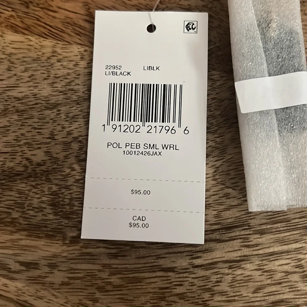 Coach pebbled leather wristlet black authentic - Picture 11 of 15